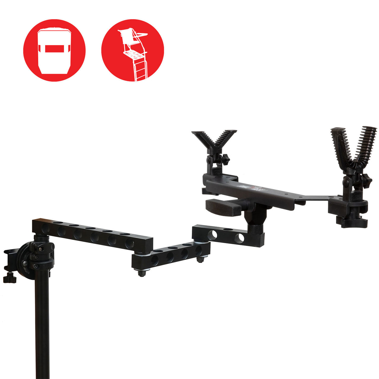 Pillar Triple Arm Shooting Rest (KIT)